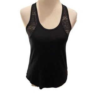 Balance Collection by Marika Women’s Tank Top Black Scoop Neck Athletic